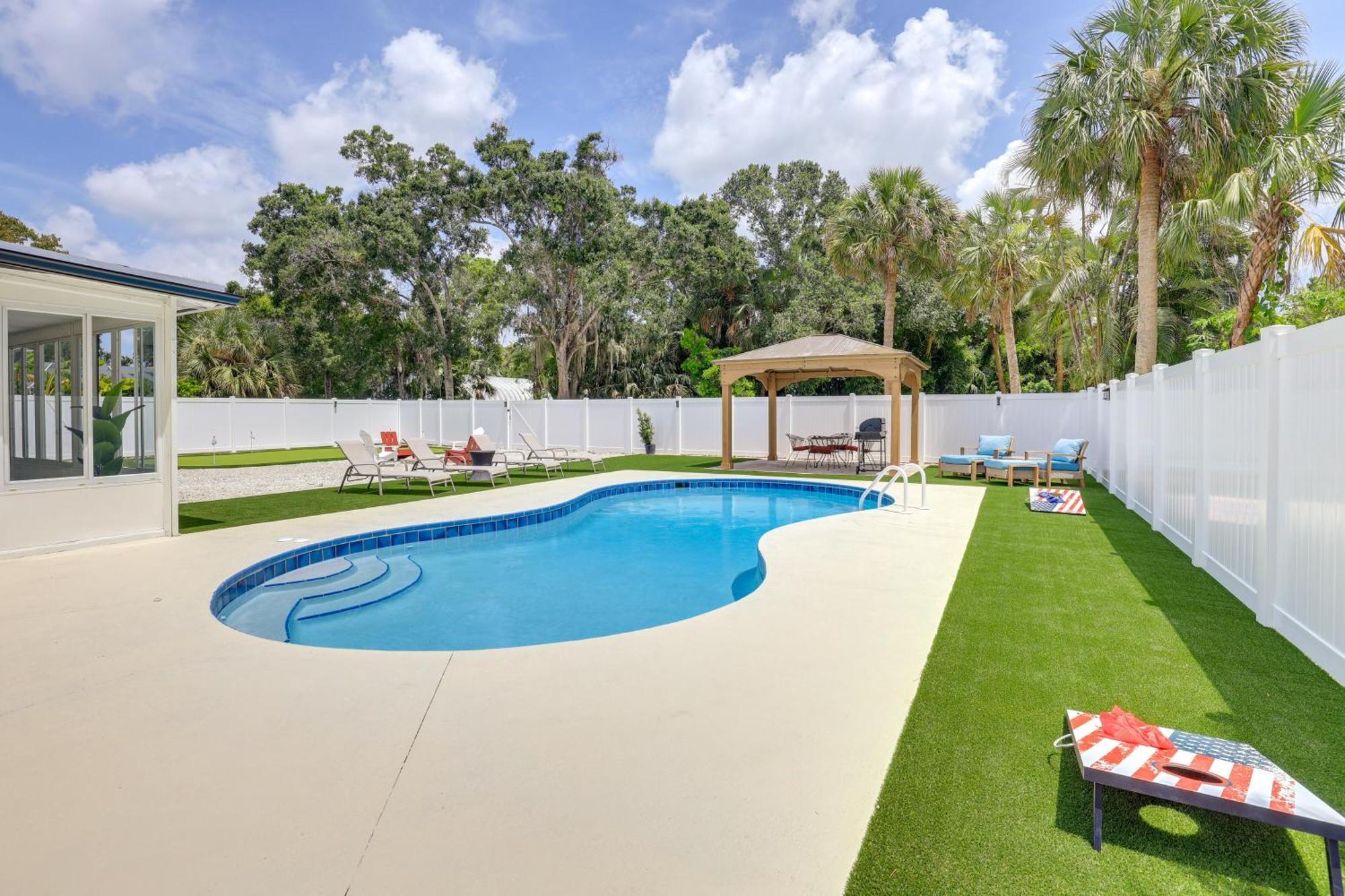 Vero Beach Vacation Rental Pool And Putting Green! Exterior foto