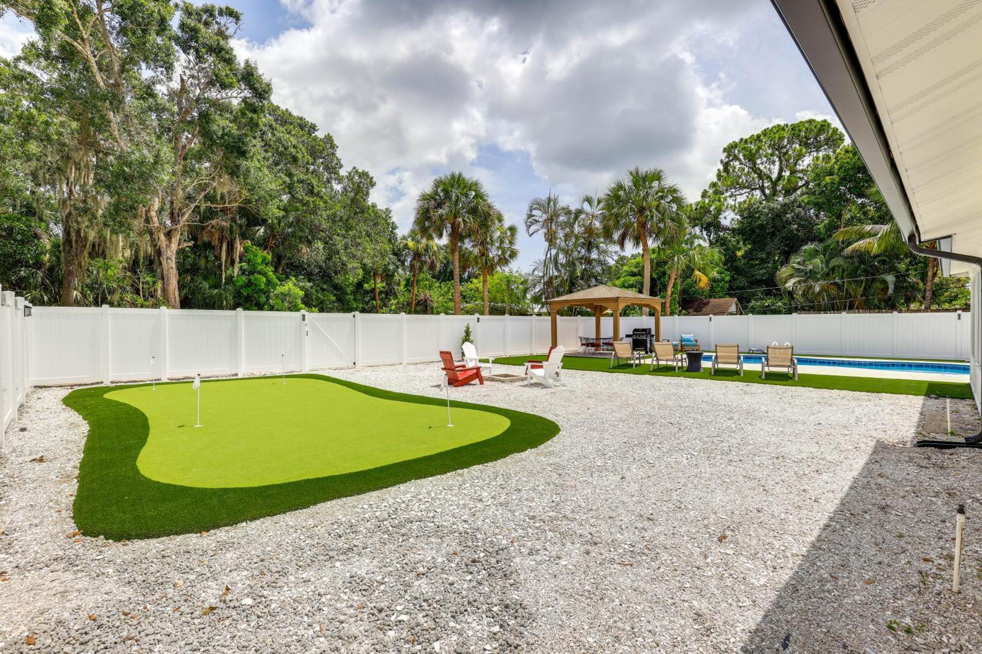 Vero Beach Vacation Rental Pool And Putting Green! Exterior foto